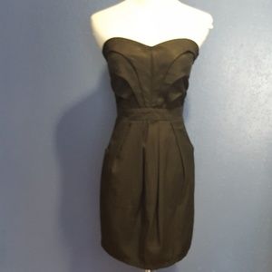 MUSTARD SEED STRAPLESS PARTY DRESS